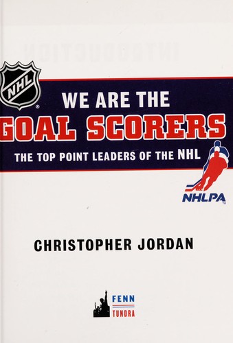 We are the goal scorers