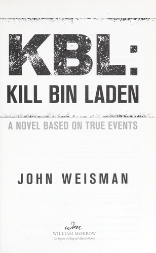 Cover of KBL, kill bin Laden