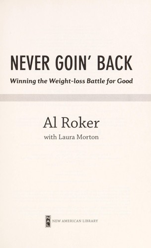 Cover of Never goin' back