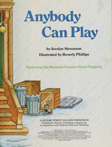Anybody can play