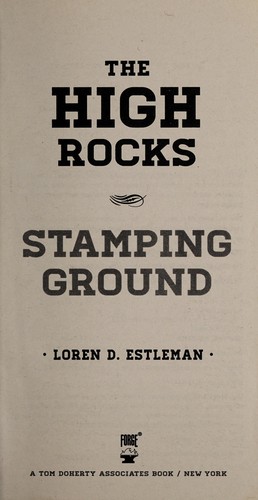 Cover of The high rocks