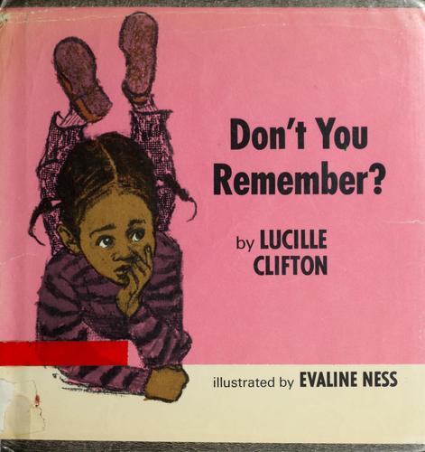 Cover of Don't You Remember