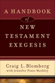 Cover of A handbook of New Testament exegesis