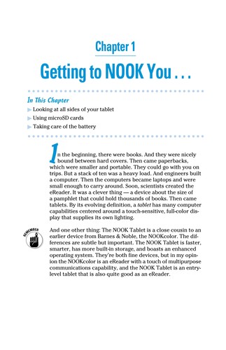 Cover of NOOK tablet for dummies