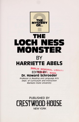 Loch Ness monster