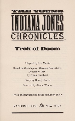 Cover of Trek of doom