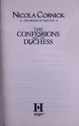The confessions of a duchess