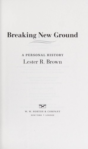 Breaking New Ground