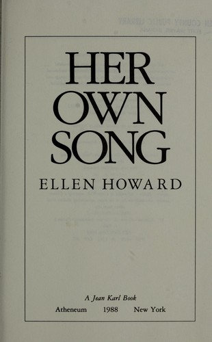 Cover of Her own song