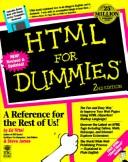 Cover of HTML for dummies