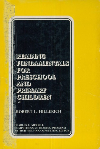 Cover of Reading fundamentals for preschool and primary children