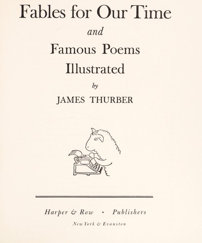 Cover of Further Fables for Our Time