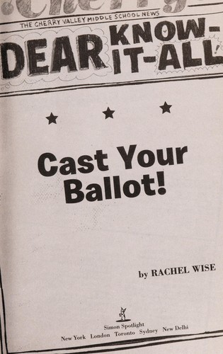 Cast your ballot!