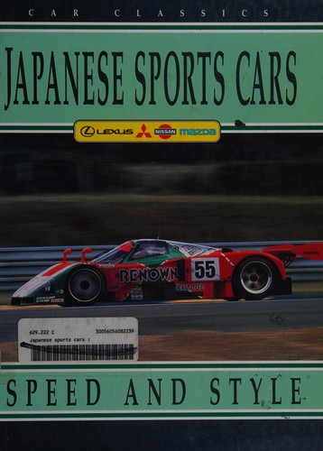 Cover of Japanese sports cars