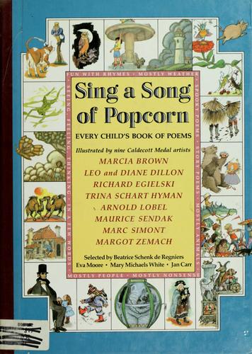 Cover of Sing a song of popcorn