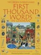 Cover of First Thousand Words in German