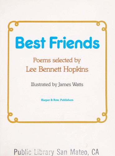 Cover of Best friends