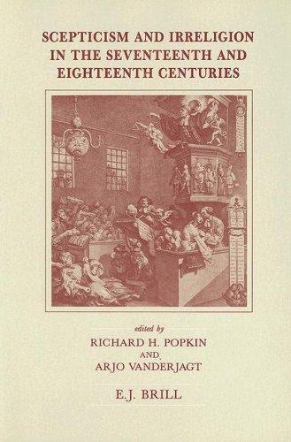 Scepticism and irreligion in the seventeenth and eighteenth centuries