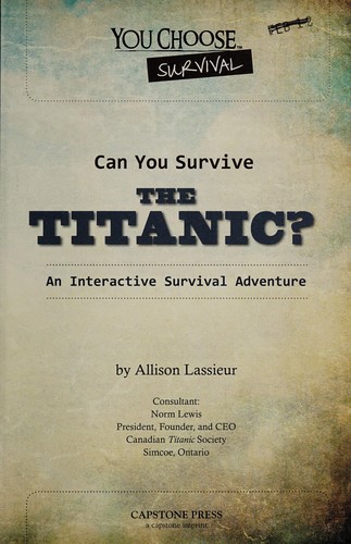 Cover of Can you survive the titanic?