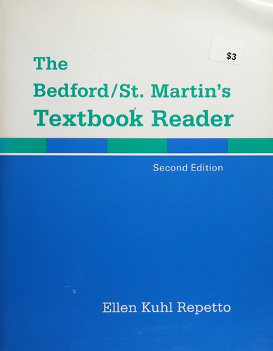 Cover of The Bedford/St. Martin's textbook reader
