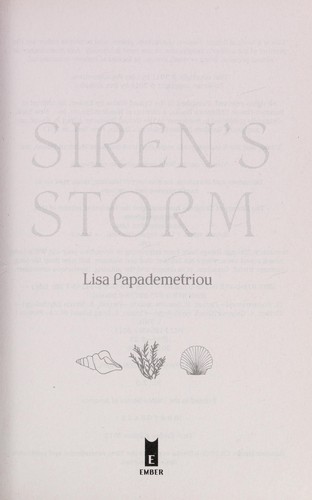 Cover of Siren's storm