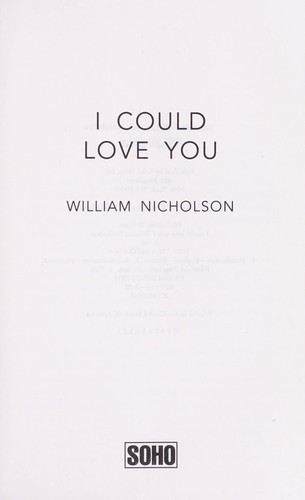 Cover of I could love you