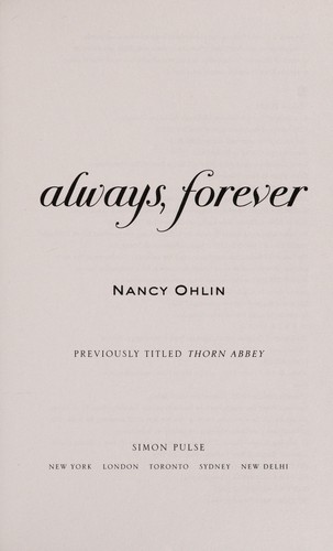 Cover of Always, forever