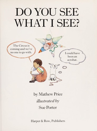 Cover of Do you see what I see?