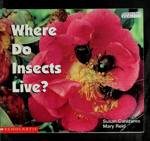 Cover of Where do insects live?