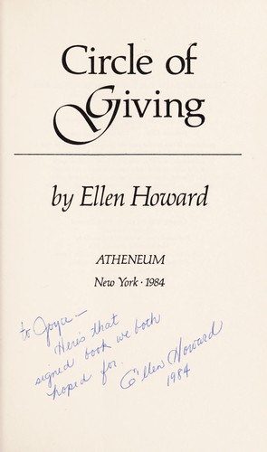 Cover of Circle of giving