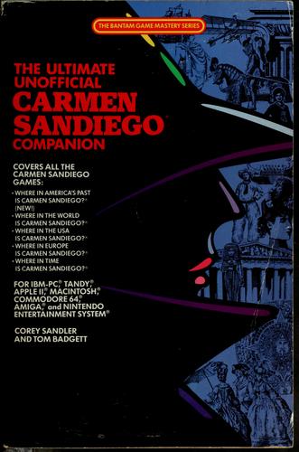 Cover of The Ultimate Unofficial Carmen Sandiego Companion