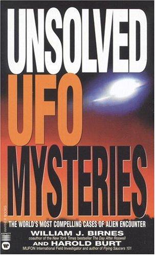 Cover of Unsolved UFO mysteries