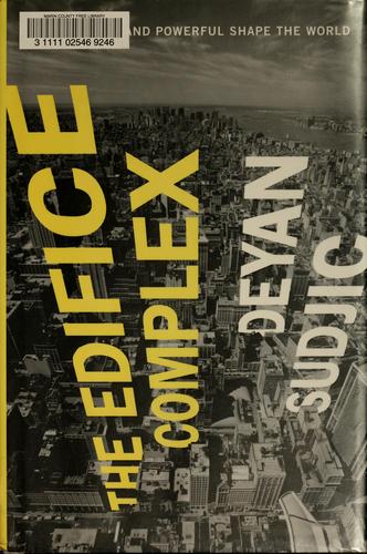 Cover of The edifice complex
