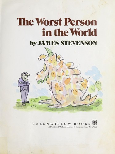 Cover of The worst person in the world