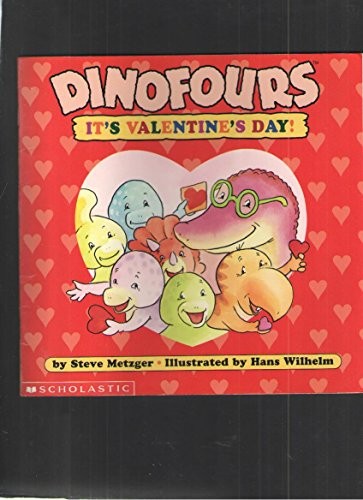 Cover of Dinofours, it's Valentine's Day!