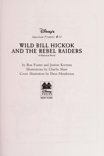 Cover of Wild Bill Hickok and the rebel raiders