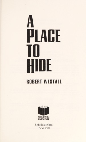 Cover of A place to hide