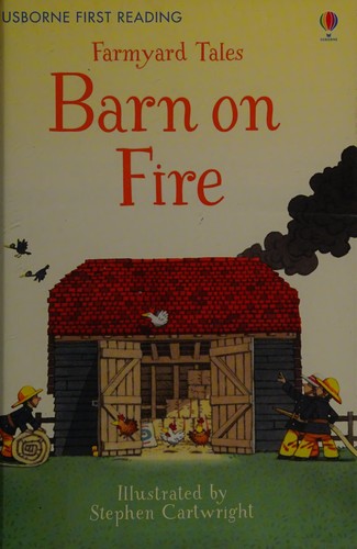 Barn on fire