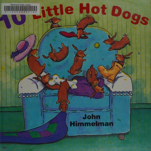 Cover of 10 little hot dogs