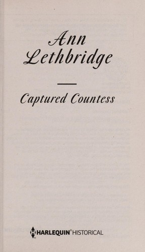 Cover of Captured countess