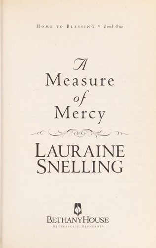Cover of A measure of mercy
