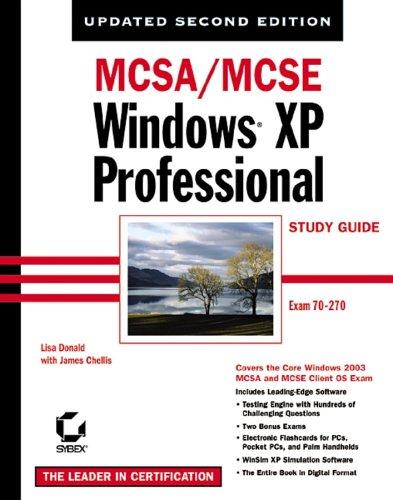 Cover of MCSA/MCSE Windows XP Professional Study Guide, Second Edition (70-270)