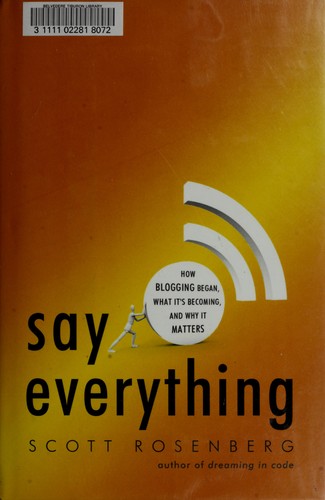 Cover of Say everything