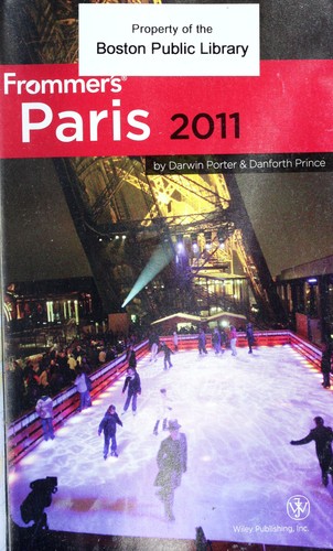 Frommer's Paris 2011