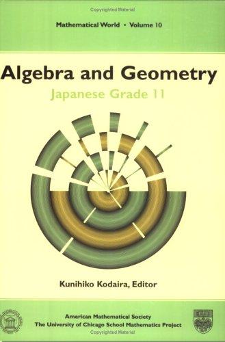 Algebra and geometry