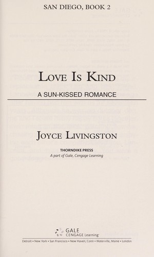Cover of Love is kind