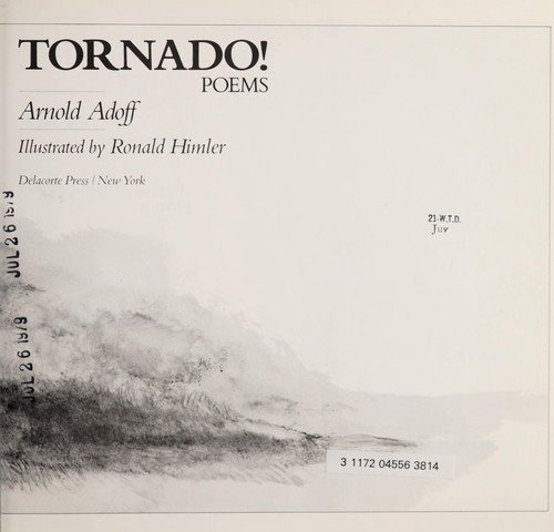 Cover of Tornado! Poems