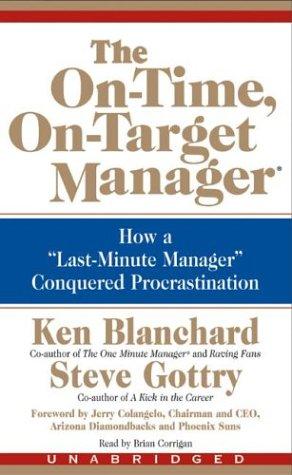 Cover of The On-Time, On-Target Manager