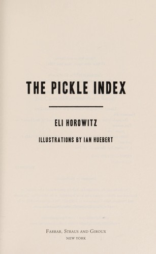 Cover of The pickle index