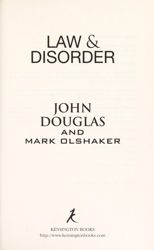 Law & disorder